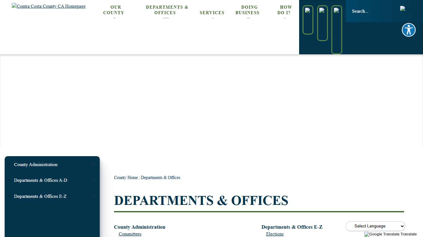 Departments & Offices Contra Costa County, CA Official Website